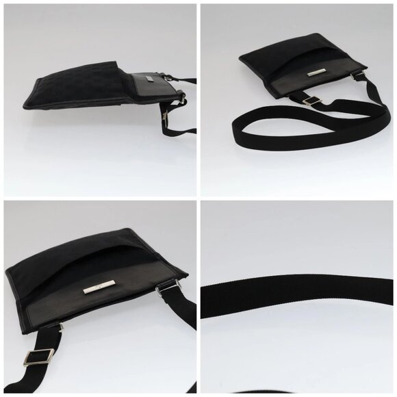 GUCCI GG Canvas Shoulder Bag Black 27639 Auth ep7170 - Picture 16 of 16